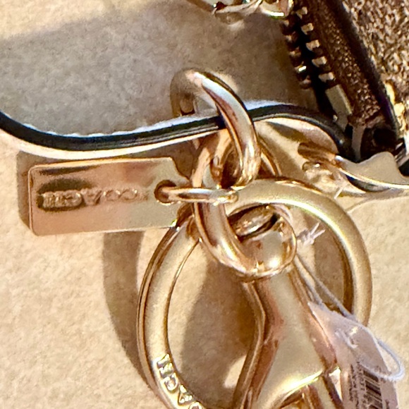 Coach Mini Bag Charm in signature canvas NWT - Picture 12 of 14